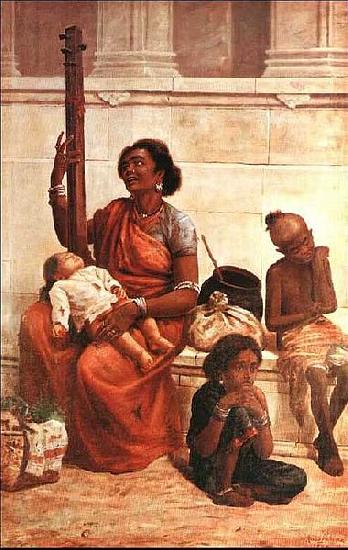 Raja Ravi Varma Gypsies